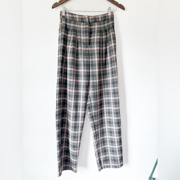 Primark Pants - Primark Plaid Trouser Pants